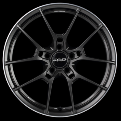 [Individually] RAYS VOLKRACING G025 19x8.0J +38 5x114.3 Matte Gunblack