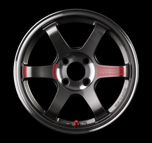 [Individually] RAYS VOLKRACING TE37 SONIC SL 15x6.5J +35 4x100 Pressed Graphite
