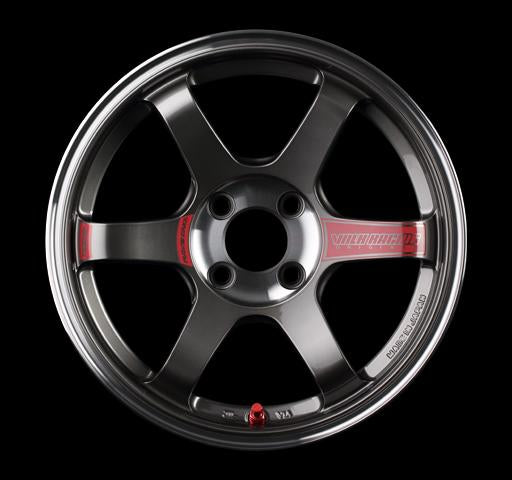 [Individually] RAYS VOLKRACING TE37 SONIC SL 15x6.0J +41 4x100 Pressed Graphite
