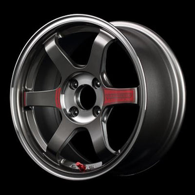 [Individually] RAYS VOLKRACING TE37 SONIC SL 15x6.5J +44 4x100 Pressed Graphite